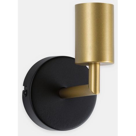 Paulmann Ravi applique murale nero opaco dorato elegante (1/3)