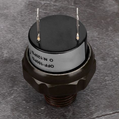 Interrupteur de compresseur d'air automatique pour voiture, pressostat NPT1/4 120-150 PSI (1/5)