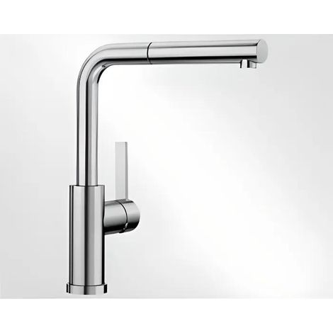 Blanco 526180 grifo de cocina metálico con ducha extraíble