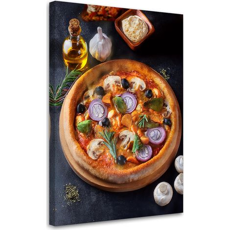 Cadre déco Pizza Food Kitchen Bar 60x90 (1/5)