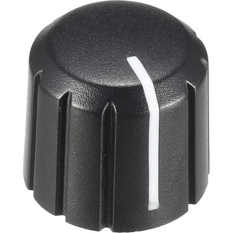 20pcs Bouton Potentiomètre 6mm diamètre trou arbre 14,8x13,4mm rotatif en plastique pour Volume guitare (1/5)