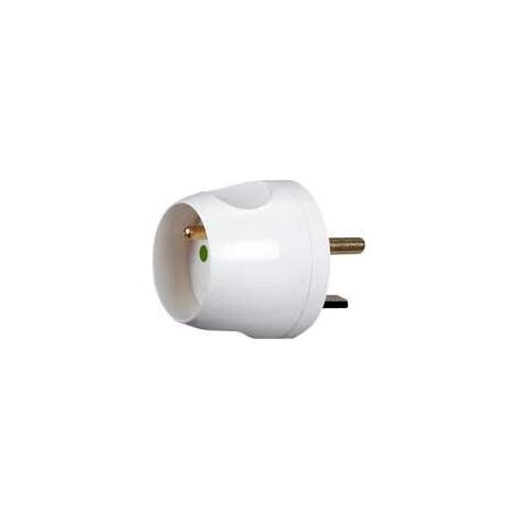 Adaptateur électrique 2P+T 16A vers 20A – Branchement 3680W pour appareils – Compatible prises Usage intensif (1/4)