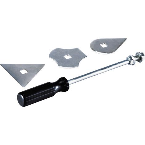 Makita Farbschaber-Set 3-tlg., für Heißluftgebläse HG5030, HG6031, HG6531