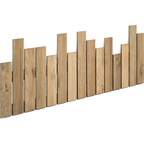 Cabecero Palisade ECO 181x70cm en madera maciza de pino acabado vintage estilo industrial Box Furniture (1/5)
