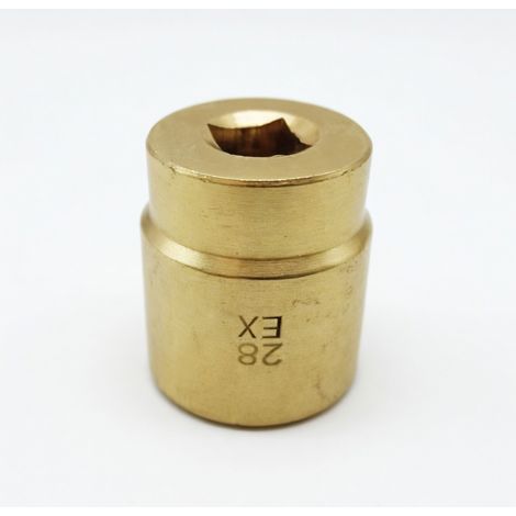Bussola antiscintilla, bronzo di alluminio, 33 mm, attacco quadro 1/2 pollice (1/5)