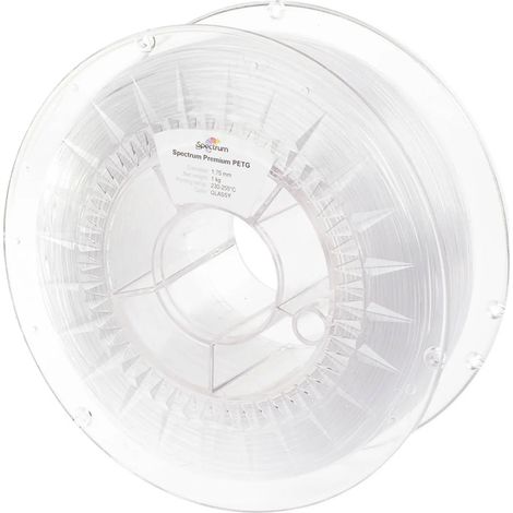 [NEUWERTIG] B-Ware Spectrum Filament Druckmaterial Petg Pet G Glas Transparent 3 D Druck Prototypen