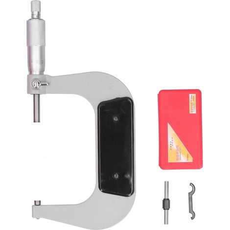 Palmer à vernier en acier inoxydable pour diamètres extérieurs 75‑100mm, haute précision (1/5)