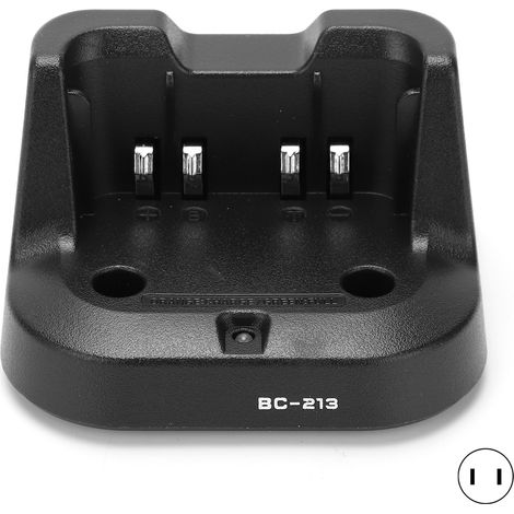 Chargeur de bureau pour talkie-walkie ICV88 ICU88 ICF1000 ICF2000 ICF1000D 110-240V (prise américaine) (1/5)