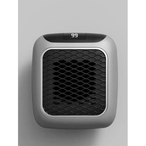 Mini radiateur mural, chauffage d'appoint mural, idéal pour les bureaux, les chambres et les pièces à vivre. Gris. (1/5)