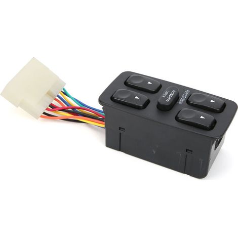 Interruptor de control de elevalunas eléctrico 93570-28001, repuesto para Hyundai Elantra 1992-1994 -Crezuo