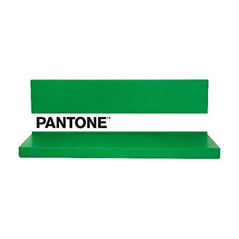 Étagère - Décoration Murale, Porte-Objets, Carré - avec Étagères - pour Le Salon, la Chambre à Coucher - Vert, Blanc, Noir en Métal, 40 X 14 X 13 cm (1/5)