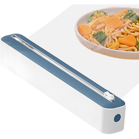 Distributeur Film Alimentaire Avec Coupeur Distributeur Papier Aluminium Dérouleur De Film Magnétique Coupe Papier Alimentaire (1/5)