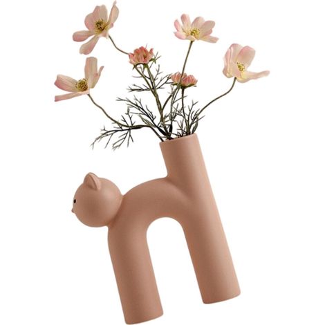 Vasi decorativi per fiori per gatti, vasi per boccioli in 5 pezzi