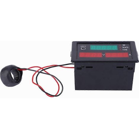 DL69-2047 5-in-1 Multifunktions-Energiemessgerät Voltmeter Amperemeter Leistungsfaktormesser (80300V 100)