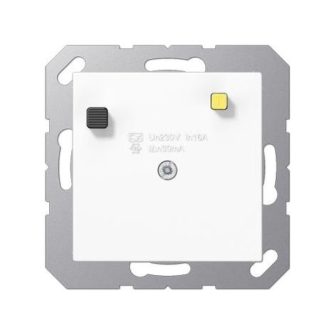Jung Interruttore differenziale (RCD) 30 mA, Serie AS/A, bianco alpino A 5530 FIB WW