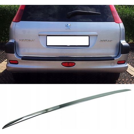 Peugeot 206 SW Kombi Chromleisten Chromheckklappe (1/5)