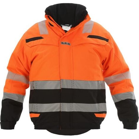 Veste dhiver Umag RS-Line haute visibilité orange - noir taille XL HYDROWEAR 072396OBXL