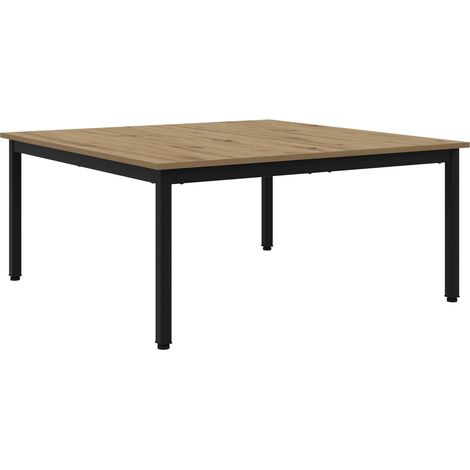 vidaXL  Coffee Table  Artisian Oak 100 x 100 x 45 cm Engineered Wood