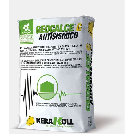 KERAKOLL 74985 GEOCALCE G ANTISISMICO 25 kg - ref: K74985