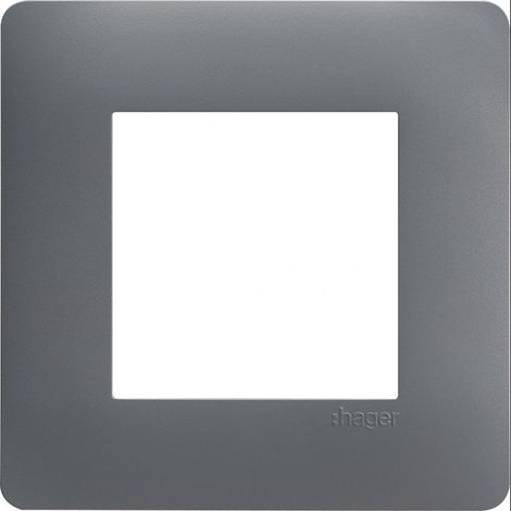 essensya Plaque 1 poste Graphite (WE421)