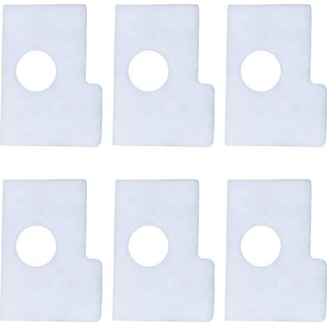 Set of 6 MS170 MS180 air filters for Stihl 017 018 MS 170 MS 180 chainsaws. Replaces part number 11301240800 (1/5)