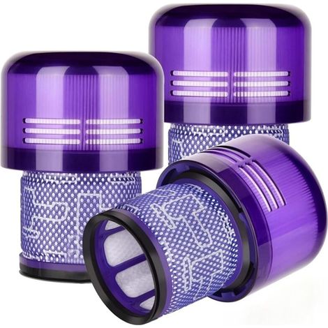 RHG Lot de 3 filtres pour aspirateur Dyson V11, V11 Animal/Extra/Torque Drive/Complet/V15 Detect, comparé à la pièce n° 970013-02-
