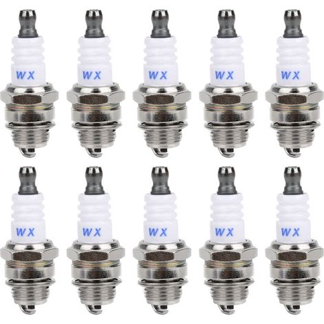 Candele in ceramica BPT L7T, 10 pezzi, per Mini PIT Pocket Scooter Quad Dirt Bike ATV 43cc 47cc 49cc - Crezuo (1/4)