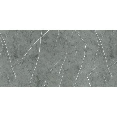 TRADE SHOP - Pannello Adesivo Effetto Marmo Grigio 120x300cm Pareti Paraschizzi Stanza Cucina -