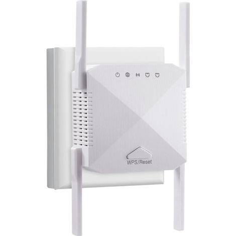 2026 nouveau amplificateur de signal wifi amélioré, répéteur wifi puissant, élimine les angles morts du signal, amplificateur de signal wifi intérieur (1/5)