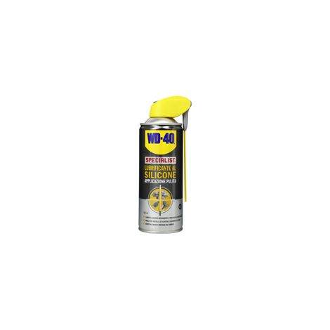 WD-40 SPRAY LUBRIFICANTE MULTIUSO AL SILICONE METALLO LEGNO PLASTICA GOMMA 400ML (1/2)