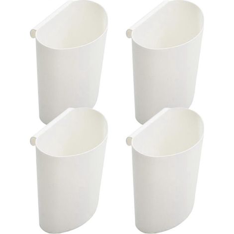 Stück Wagenhängekörbe, Wagenhängeeimer, Mehrzweck-Mini-Aufbewahrungskörbe für unterwegs-12.00X11.70X7.00CM-White (1/3)