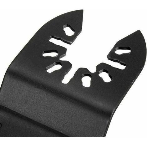 Lames De Scie Oscillantes - Acier Haute Teneur En Carbone - Pour Outils Oscillants Universels - Ø 34 mm - Longueur 90 mm - Lot De 10 (1/4)