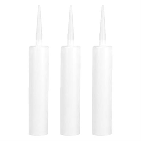Tubes Vides À Remplir Cartouches De Silicone Réutilisables 33 Cm pour Colle Mastic Et Enduits Bricolage avec Embout Ajustable pour Réparations Et Jointoiement (1/5)