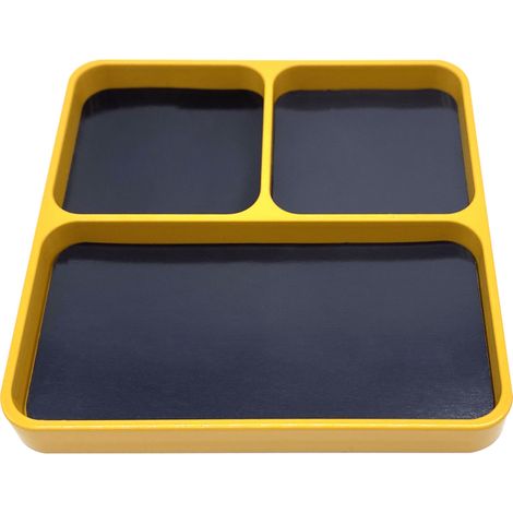 Plateau de rangement magnétique pour vis, outils, pièces, boîte de rangement pour pièces métalliques, vis, douilles, boulons, broches (1/5)