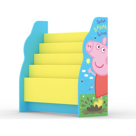 Peppa Pig Sling Bookcase - MDF/Wood - L23 x W51 x H60 cm