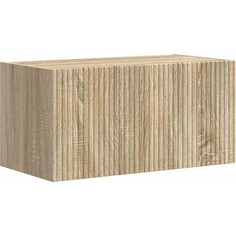 Maison Exclusive - Meuble TV mural Sonoma 60 x 31 x 29,5 cm Bois d'ingénierie