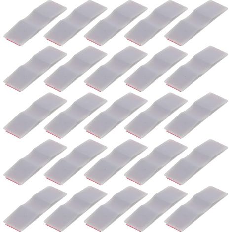 Butées Autocollantes pour Portes Coulissantes Positionneur Amortisseur Système de Rails Placard Tampon Anti-Collision Quincaillerie de Porte de (1/5)