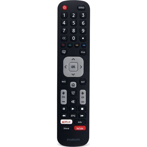 Telecomando TV compatibile con Hisense e Sharp EN2BE27S (1/5)