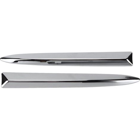 Car Front Bumper Upper Molding Chrome Trim 735455041 Replacement for FIAT 500 2007-2015 (1/5)