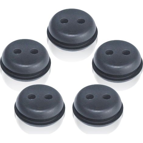 Joint de ligne de carburant à 2 trous pour Echo CS-310 CS-370 CS-400 ES-255 GT-2103 5 pièces (1/5)