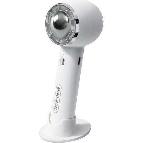 Ventilateur de Poche Rechargeable avec Support - Mini Brumisateur Portable pour Enfants, Bureau et Voyage (1/5)