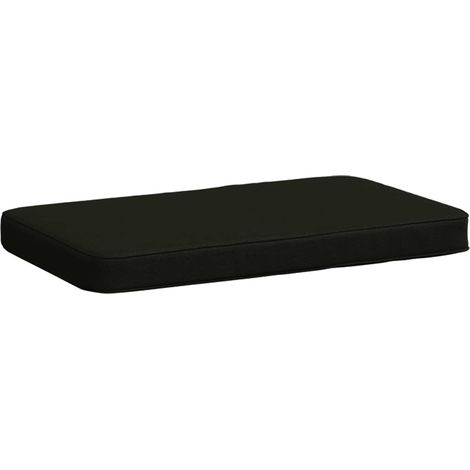 Coussin de banc 1 pièce VUGHT 100 % polyester Noir vidaXL