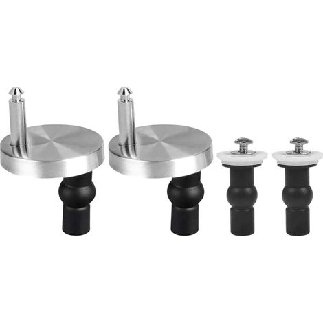 Kit de Fixation 4 Pièces pour Siège de Toilette (1/5)