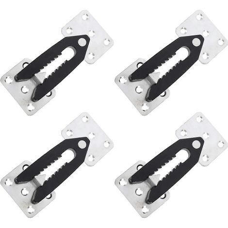 Connecteurs pour canapé modulaire, clips de fixation pour meubles, ensemble de 16 pièces, accessoires argentés (1/5)