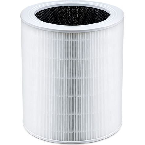 LEVOIT Core 600S-RF Purificatore d'Aria Filtro di Ricambio 3 in 1, Prefiltro, Carbone Attivo, Filtro HEPA per Polline, Polvere, Peli di Animali Domestici, Core 600S-RF (1/4)