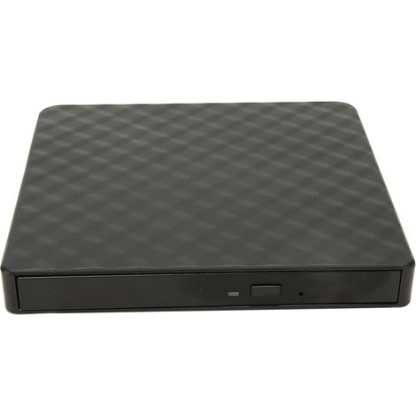 Lecteur/graveur DVD externe USB 3.0 Type C, portable et ultra-fin, compatible Windows Vista, Linux et OS X (Type B). (1/5)
