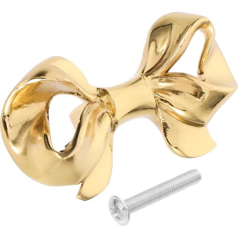 Schrankknopf in Blumenform Knopfloch im Vintage Stil