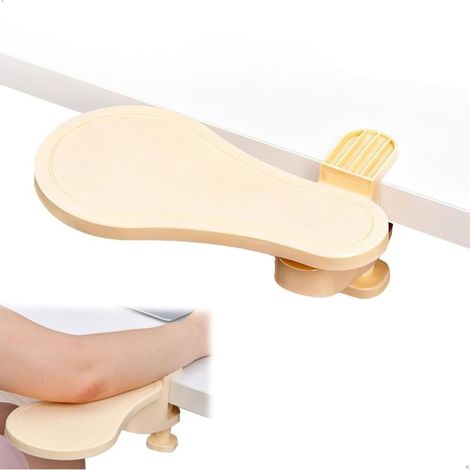 Schreibtisch-Ellbogenstütze, Computer-Armstütze, ergonomische Handgelenkstütze, ergonomische Armlehne, schwenkbarer Computerständer, Armlehne, Mauspad, Handgelenkverlängerung für den Schreibtisch im H (1/4)