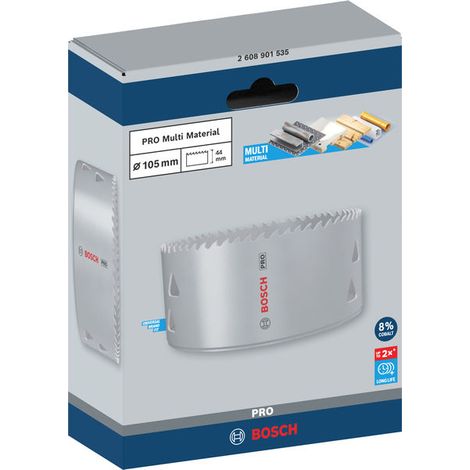 SEGA A TAZZA MULTIMATERIALE BOSCH PRO D.105mm - 2608901535