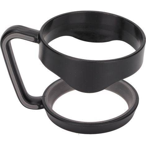 Porte-gobelet pour voiture, support anti-dérapant 2 cercles pour mug de voyage 30 oz, noir - idéal pour Icemaster Snowman (1/5)